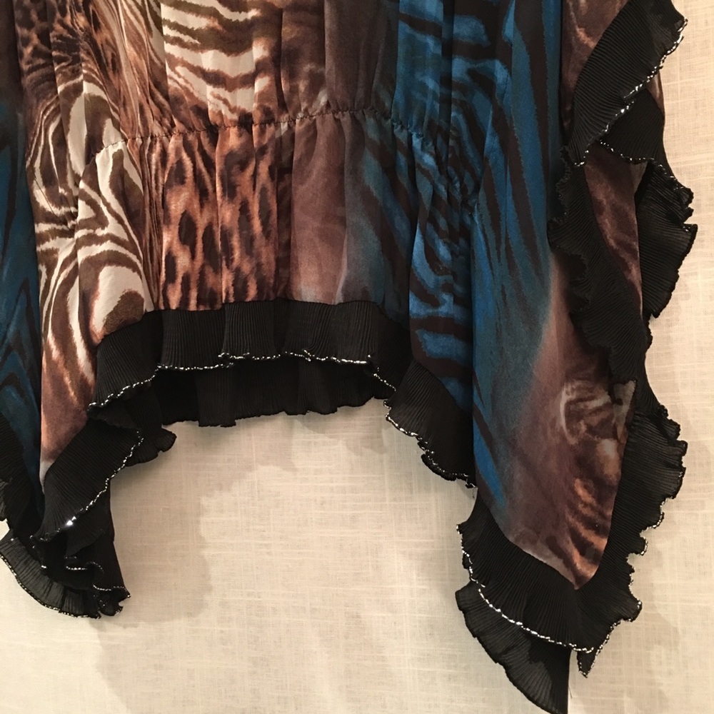 Bebe Blouse Size Small - image 6